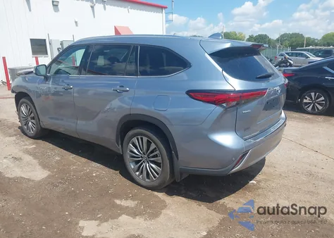 2021 Toyota Highlander Hybrid Platinum из США, поврежденный, VIN 5TDEBRCH5MS019667